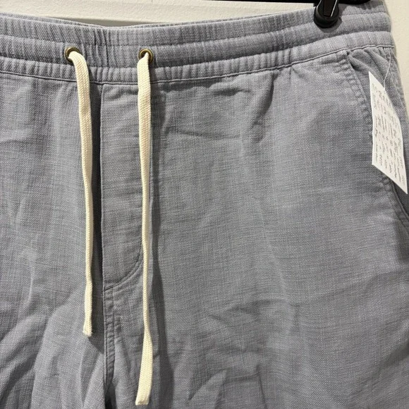 Marine Layer Casual XL Men's Gray Drawstring Waist 6" Cam Jacquard Shorts Beach - Picture 3 of 8